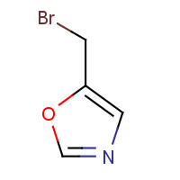 127232-42-2 5-(Bromomethyl)oxazole chemical structure