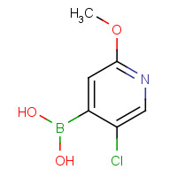 475275-69-5 5-Chloro-2-methoxy-pyridine-4-boronic acid chemical structure