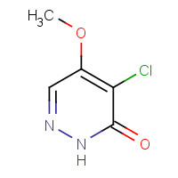 63910-43-0 4-Chloro-5-methoxypyridazin-3(2H)-one chemical structure