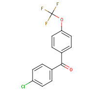 87996-55-2 4-Chloro-4'-trifluoromethoxybenzophenone chemical structure