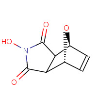 5596-17-8 Exo-N-hydroxy-7-oxabicyclo[2.2.1]hept-5-ene-2,3-dicarboximide chemical structure