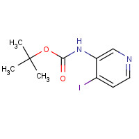 154048-89-2 N-tert-Butoxycarbonyl-3-amino-4-iodo-pyridine chemical structure