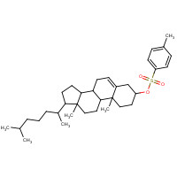1182-65-6 3-beta-Hydroxy-5-cholestene 3-tosylate chemical structure