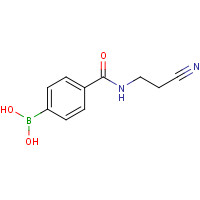 850568-16-0 4-(2-Cyanoethylaminocarbonyl)phenylboronic acid chemical structure