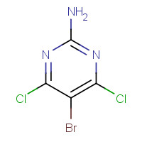 7781-26-2 5-Bromo-4,6-dichloropyrimidin-2-amine chemical structure