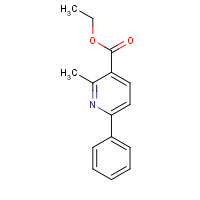 1702-14-3 Ethyl 2-methyl-6-phenylpyridine-3-carboxylate chemical structure