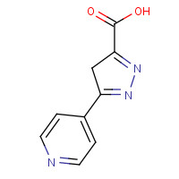 197775-45-4 5-Pyridin-4-yl-4H-pyrazole-3-carboxylic acid chemical structure