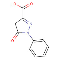 119-18-6 1-Phenyl-3-carboxy-5-pyrazolone chemical structure