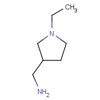 51388-01-3 (1-Ethyl-3-pyrrolidinyl)methanamine chemical structure