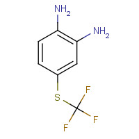 370-46-7 4-Trifluoromethylthiobenzene-1,2-diamine chemical structure