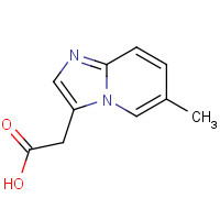 101820-58-0 6-Methyl-imidazo[1,2-a]pyridine-3-acetic acid chemical structure