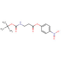 17547-09-0 Boc-beta-alanine 4-nitrophenyl ester chemical structure