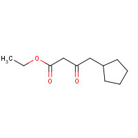 68104-99-4 4-Cyclopentyl-3-oxo-butyric acid ethyl ester chemical structure