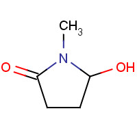 41194-00-7 5-Hydroxy-1-methyl-2-pyrrolidone chemical structure
