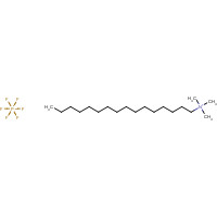 101079-29-2 Cetyltrimethylammoniumhexafluorophosphate chemical structure