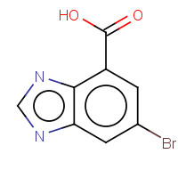 255064-08-5 6-Bromo-1H-benzoimidazole-4-carboxylicacid chemical structure