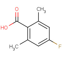 16633-50-4 2,6-Dimethyl-4-fluorobenzoic acid chemical structure