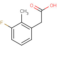 500912-16-3 3-Fluoro-2-methylphenylacetic acid chemical structure