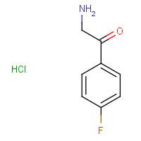 456-00-8 2-Amino-4'-fluoroacetophenone hydrochloride chemical structure