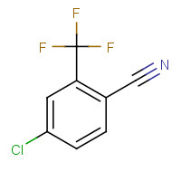 320-41-2 4-Chloro-2-trifluoromethylbenzonitrile chemical structure