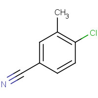 4387-31-9 4-Chloro-3-methylbenzonitrile chemical structure