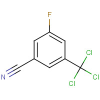 1121586-25-1 3-fluoro-5-(trichloromethyl)-Benzonitrile chemical structure