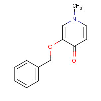 1064077-34-4 1-methyl-3-(phenylmethoxy)-4(1H)-Pyridinone chemical structure