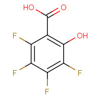 14742-36-0 3,4,5,6-TETRAFLUORO-2-HYDROXYBENZOIC ACID chemical structure
