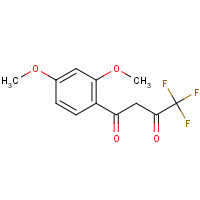 82529-67-7 1-(2,4-DIMETHOXYPHENYL)-4,4,4-TRIFLUORO-1,3-BUTANEDIONE5-oxime,monosodium salt chemical structure