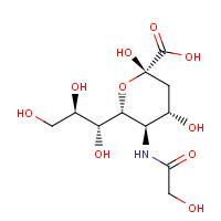 1113-83-3 N-Glycolylneuraminic acid chemical structure
