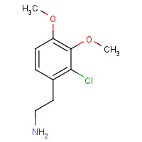 67287-36-9 2-(2-CHLORO-3,4-DIMETHOXYPHENYL) ETHYLAMINE chemical structure