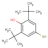 950-59-4 2,6-Di-tert-butyl-4-mercaptophenol chemical structure