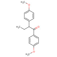 4390-94-7 4'-METHOXY-2-P-METHOXYPHENYLBUTYROPHENONE chemical structure