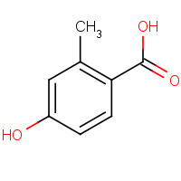 578-39-2 4-HYDROXY-2-METHYLBENZOIC ACID chemical structure