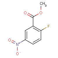 2965-22-2 5-nitro-2-fluorobenzoic acid methyl ester chemical structure