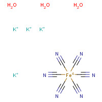 14459-95-1 Potassium ferrocyanide trihyrate chemical structure
