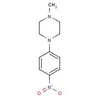 16155-03-6 1-Methyl-4-(4-nitro-phenyl)-piperazine chemical structure
