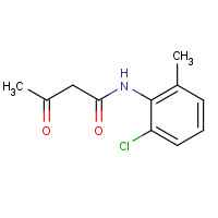 91089-62-2 N-(2-Chloro-6-methyl-phenyl)-3-oxo-butyramide chemical structure