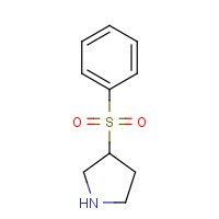 101769-04-4 3-Benzenesulfonyl-pyrrolidine chemical structure