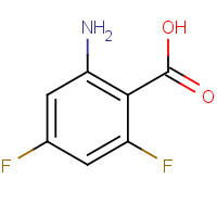 126674-77-9 2-Amino-4,6-difluoro-benzoic acid chemical structure