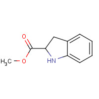 96056-64-3 2,3-Dihydro-1H-indole-2-carboxylic acid methyl ester chemical structure