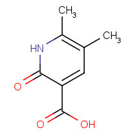 51727-05-0 5,6-Dimethyl-2-oxo-1,2-dihydro-pyridine-3-carboxylic acid chemical structure