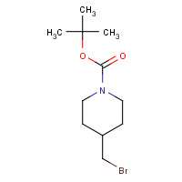 158407-04-6 4-BROMOMETHYL-PIPERIDINE-1-CARBOXYLIC ACID TERT-BUTYL ESTER chemical structure