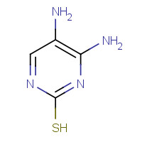 14623-58-6 4,5-Diamino-pyrimidine-2-thiol chemical structure