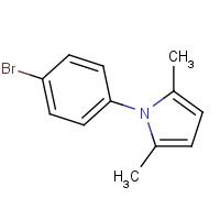 5044-24-6 1-(4-Bromo-phenyl)-2,5-dimethyl-1H-pyrrole chemical structure