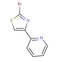 886370-89-4 2-(2-Bromo-thiazol-4-yl)-pyridine chemical structure