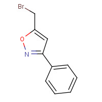 2039-50-1 5-Bromomethyl-3-phenyl-isoxazole chemical structure