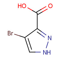 13745-17-0 4-Bromo-1H-pyrazole-3-carboxylic acid chemical structure