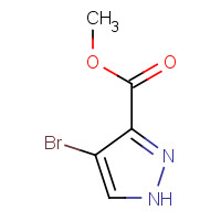 81190-89-8 4-Bromo-1H-pyrazole-3-carboxylic acid methyl ester chemical structure