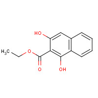 6843-89-6 1,3-Dihydroxy-2-naphthalenecarboxylic acid ethyl ester chemical structure